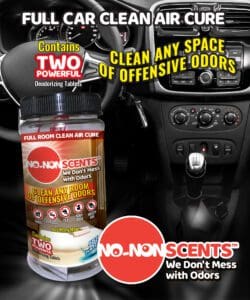No-NonScents Room Deodorizer - TWO Tablets for Large Spaces or TWO Applications!